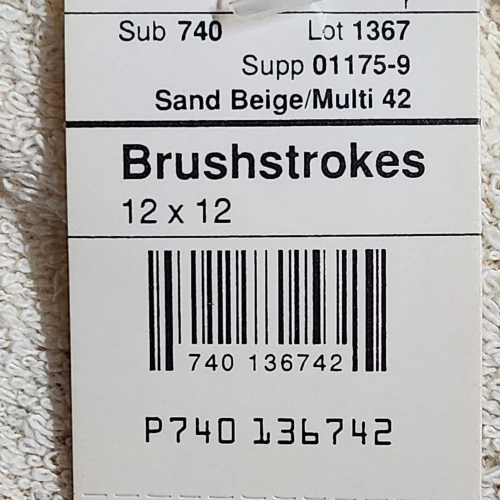 2 VTG JCPenney Brushstrokes Washcloth Set | Made in USA | Boho Southwest Bath